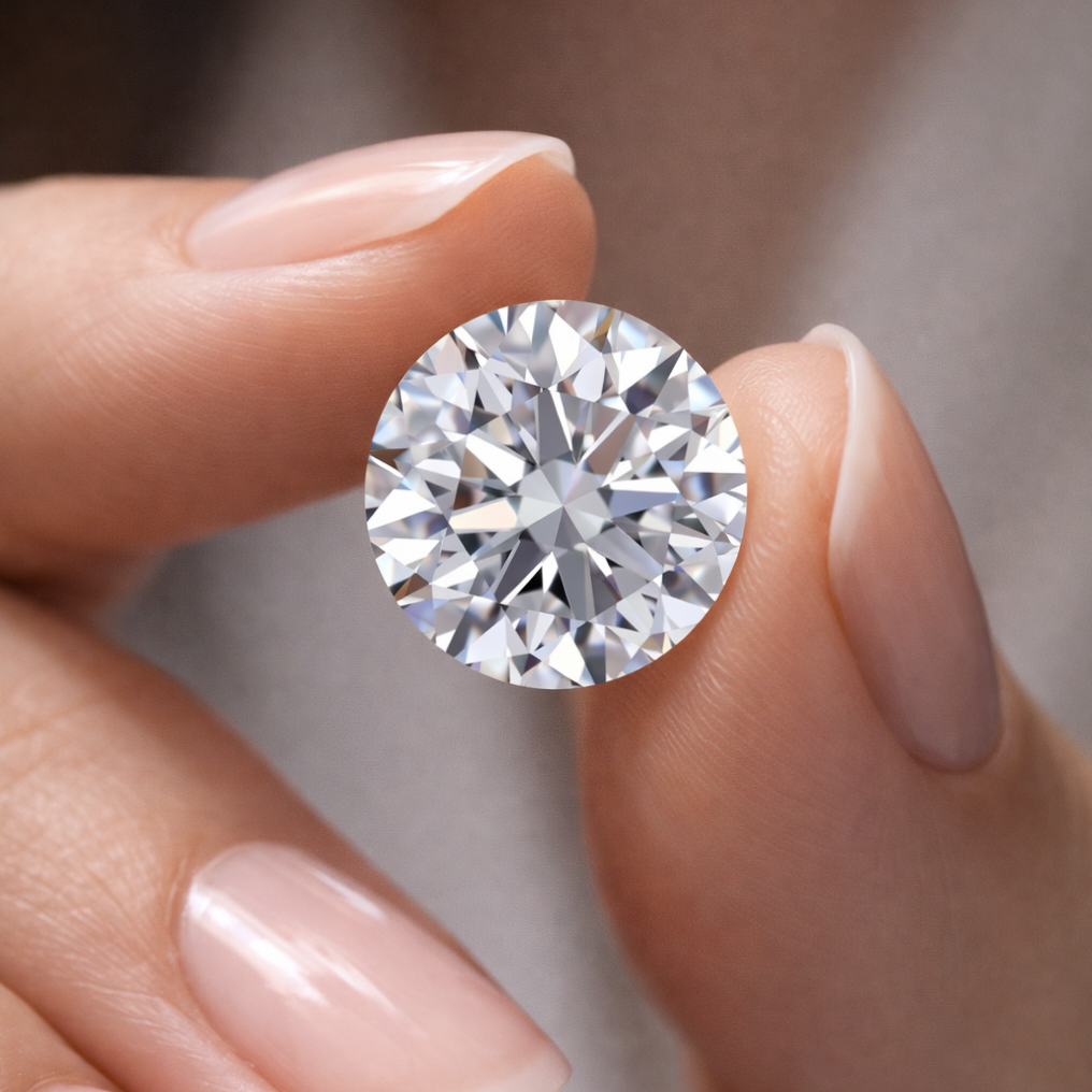 1.0 कैरेट आईजीआई प्रमाणित लैब में उगाया गया हीरा (सीवीडी हीरा)